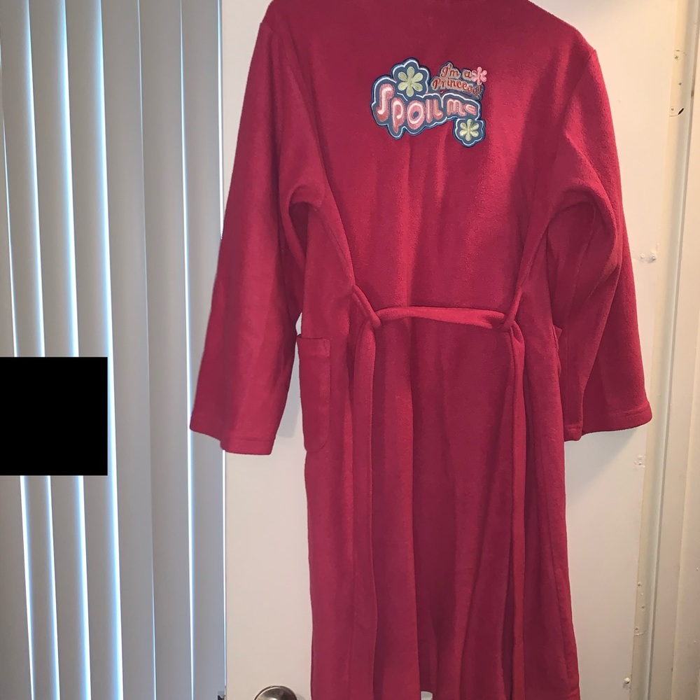 Pink bath robe - Picture 4 of 4